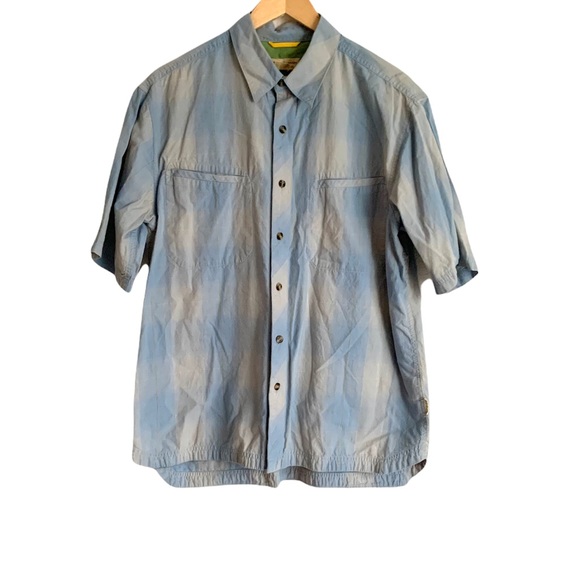 Royal Robbins Other - Royal Robbins blue & yellow plaid button down shirt